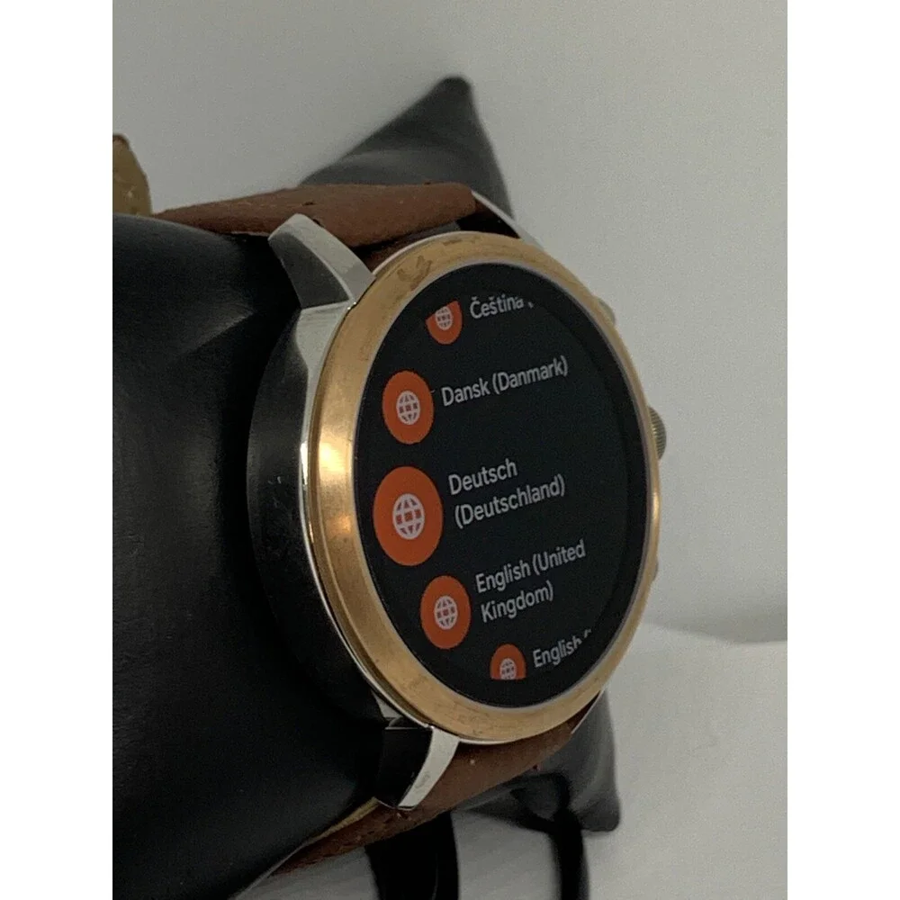 Fossil Gen 4 Authentic Digital Dial Smart Watch Custom Band FTW6016 NP21